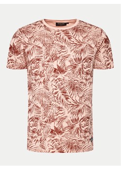 INDICODE T-Shirt Palme 40-935 Różowy Regular Fit ze sklepu MODIVO w kategorii T-shirty męskie - zdjęcie 182612300