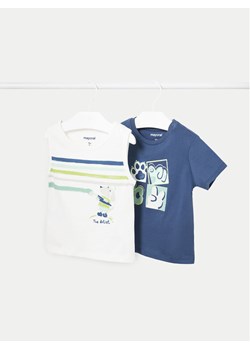 Mayoral Komplet 2 t-shirtów 01032 Niebieski Regular Fit ze sklepu MODIVO w kategorii T-shirty chłopięce - zdjęcie 182612324