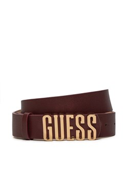 Guess Pasek Damski BW9113 P4235 Bordowy ze sklepu MODIVO w kategorii Paski damskie - zdjęcie 182612352