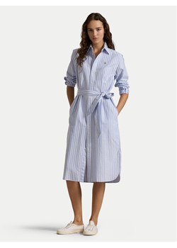 Polo Ralph Lauren Sukienka koszulowa 211959901001 Błękitny Regular Fit ze sklepu MODIVO w kategorii Sukienki - zdjęcie 182612363
