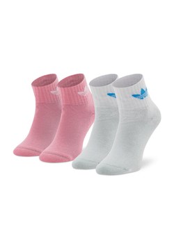 adidas Zestaw 2 par wysokich skarpet dziecięcych Anti-Slip HM1696 Kolorowy ze sklepu MODIVO w kategorii Skarpetki dziecięce - zdjęcie 182612384