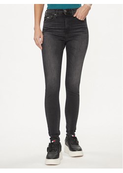 Tommy Jeans Jeansy Sylvia DW0DW17593 Czarny Skinny Fit ze sklepu MODIVO w kategorii Jeansy damskie - zdjęcie 182612423