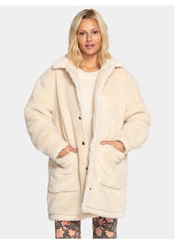 Billabong Kożuch Night Ride Jckt EBJJK00133 Biały Regular Fit ze sklepu MODIVO w kategorii Kurtki damskie - zdjęcie 182612473