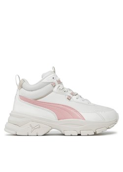 Puma Sneakersy Cassia Via Mid 391309 06 Beżowy ze sklepu MODIVO w kategorii Buty sportowe damskie - zdjęcie 182612570