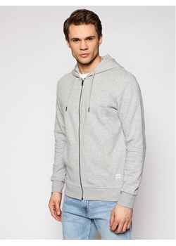 Jack&Jones Bluza Basic 12181901 Szary Regular Fit ze sklepu MODIVO w kategorii Bluzy męskie - zdjęcie 182612652