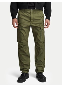 G-Star Raw Spodnie materiałowe Core D24309-D387 Zielony Tapered Fit ze sklepu MODIVO w kategorii Spodnie męskie - zdjęcie 182612750