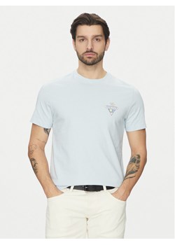 Guess Jeans T-Shirt M5GI55 K8FQ4 Błękitny Regular Fit ze sklepu MODIVO w kategorii T-shirty męskie - zdjęcie 182612754