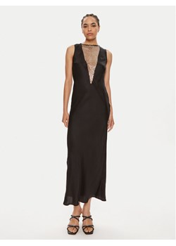 ROTATE Sukienka koktajlowa Arianna 112540100 Czarny Slim Fit ze sklepu MODIVO w kategorii Sukienki - zdjęcie 182612771