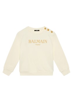 Balmain Bluza BV4B10-Z0081 Écru Regular Fit ze sklepu MODIVO w kategorii Bluzy chłopięce - zdjęcie 182612774