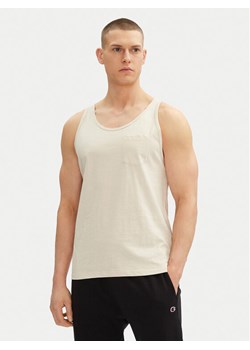 Jack&Jones Tank top Jake 12270577 Beżowy Regular Fit ze sklepu MODIVO w kategorii T-shirty męskie - zdjęcie 182612850
