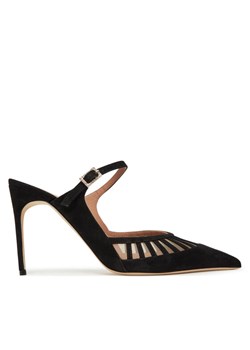 MALONE SOULIERS Klapki Bardot 90-2 Czarny ze sklepu MODIVO w kategorii Klapki damskie - zdjęcie 182612880