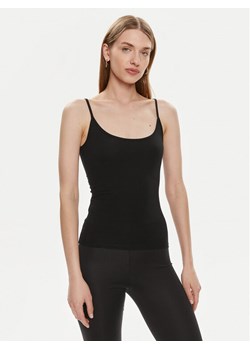 Gina Tricot Top 22470 Czarny Slim Fit ze sklepu MODIVO w kategorii Bluzki damskie - zdjęcie 182612882