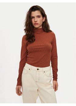 United Colors Of Benetton Bluzka 3ITKD2014 Brązowy Regular Fit ze sklepu MODIVO w kategorii Bluzki damskie - zdjęcie 182612912