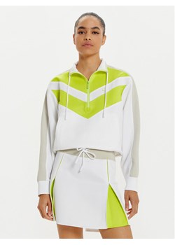 Lacoste Bluza SF2559 Biały Relaxed Fit ze sklepu MODIVO w kategorii Bluzy damskie - zdjęcie 182612914