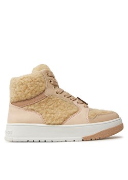 Tommy Hilfiger Sneakersy High Top Lace-Up Sneaker T3A9-33530-1628A M Beżowy ze sklepu MODIVO w kategorii Buty sportowe dziecięce - zdjęcie 182612932