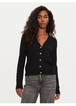 Morgan Kardigan 242-MIDOU Czarny Regular Fit ze sklepu MODIVO w kategorii Swetry damskie - zdjęcie 182612934