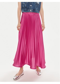 Dixie Spódnica plisowana G319J022A Różowy Regular Fit ze sklepu MODIVO w kategorii Spódnice - zdjęcie 182612980