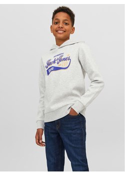 Jack&Jones Junior Bluza 12212287 Szary Regular Fit ze sklepu MODIVO w kategorii Bluzy chłopięce - zdjęcie 182612990