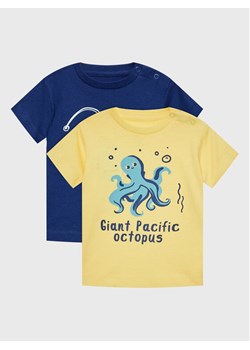 Zippy Komplet 2 t-shirtów ZBBAP0303 23016 Kolorowy Regular Fit ze sklepu MODIVO w kategorii Koszulki niemowlęce - zdjęcie 182613011