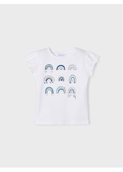 Mayoral T-Shirt 3062 Biały ze sklepu MODIVO w kategorii Bluzki dziewczęce - zdjęcie 182613030
