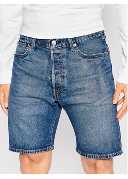 Levi's® Szorty jeansowe 501® Hemmed 36512-0164 Granatowy Regular Fit ze sklepu MODIVO w kategorii Spodenki męskie - zdjęcie 182613042