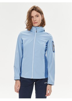 CMP Kurtka przeciwdeszczowa 39A5016 Błękitny Regular Fit ze sklepu MODIVO w kategorii Kurtki damskie - zdjęcie 182613070