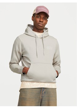 Jack&Jones Bluza Corp Logo 12152840 Beżowy Standard Fit ze sklepu MODIVO w kategorii Bluzy męskie - zdjęcie 182613113