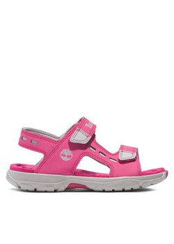 Timberland Sandały Moss Jump 2 Strap Sandal TB0A66SDEY51 Różowy ze sklepu MODIVO w kategorii Sandały dziecięce - zdjęcie 182613200