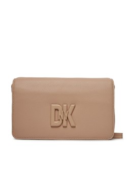 DKNY Torebka Seventh Avenue Md Fl R33EKY30 Beżowy ze sklepu MODIVO w kategorii Kopertówki - zdjęcie 182613353