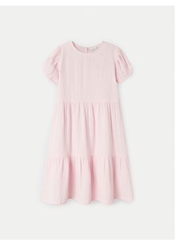 NAME IT Sukienka letnia 13240414 Różowy Regular Fit ze sklepu MODIVO w kategorii Sukienki dziewczęce - zdjęcie 182613384