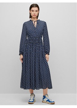 Boss Sukienka codzienna Dasota1 50489738 Granatowy Relaxed Fit ze sklepu MODIVO w kategorii Sukienki - zdjęcie 182613503