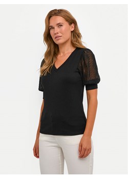 Kaffe Bluzka Melana 10508459 Czarny Slim Fit ze sklepu MODIVO w kategorii Bluzki damskie - zdjęcie 182613514
