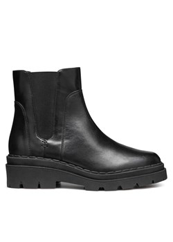 Geox Sztyblety D Felleny D46XEC 043NH C9999 Czarny ze sklepu MODIVO w kategorii Botki - zdjęcie 182613523