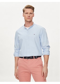 Tommy Hilfiger Koszula MW0MW34650 Błękitny Slim Fit ze sklepu MODIVO w kategorii Koszule męskie - zdjęcie 182613540