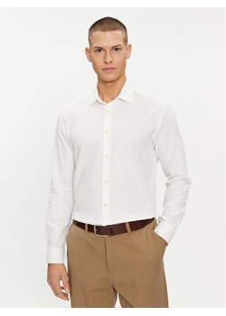 Selected Homme Koszula Regbond 16092566 Biały Regular Fit ze sklepu MODIVO w kategorii Koszule męskie - zdjęcie 182613574