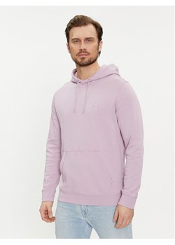 BOSS Bluza Wetalk 50509314 Różowy Regular Fit ze sklepu MODIVO w kategorii Bluzy męskie - zdjęcie 182613600