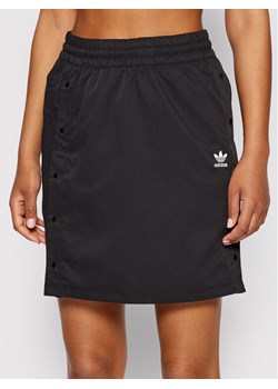adidas Spódnica trapezowa Always Orginal Snap HF2023 Czarny Relaxed Fit ze sklepu MODIVO w kategorii Spódnice - zdjęcie 182613601
