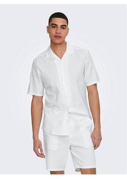 Only & Sons Koszula Caiden 22025116 Biały Slim Fit ze sklepu MODIVO w kategorii Koszule męskie - zdjęcie 182613644