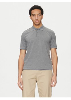 Selected Homme Polo 16095851 Szary Slim Fit ze sklepu MODIVO w kategorii T-shirty męskie - zdjęcie 182613664
