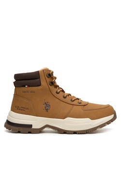 U.S. Polo Assn. Trzewiki OSCAR001M/DYT1 Brązowy ze sklepu MODIVO w kategorii Buty zimowe męskie - zdjęcie 182613701