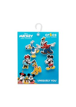 Crocs Ozdoba do butów Jibbitz™ Disney Mickey & Friends 5 Pack 10010001 Kolorowy ze sklepu MODIVO w kategorii Przypinki - zdjęcie 182613823