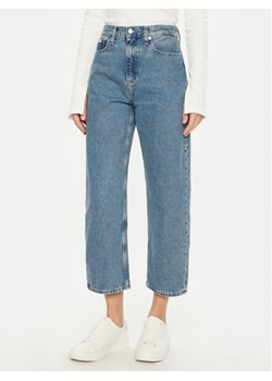 Calvin Klein Jeans Jeansy Barrel J20J225005 Niebieski Loose Fit ze sklepu MODIVO w kategorii Jeansy damskie - zdjęcie 182613882