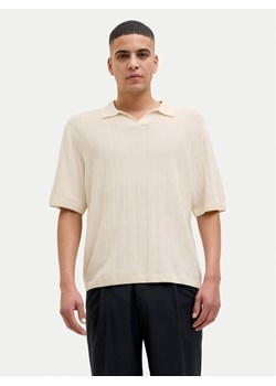 Jack&Jones Sweter Varenna 12272578 Beżowy Relaxed Fit ze sklepu MODIVO w kategorii Swetry męskie - zdjęcie 182613912