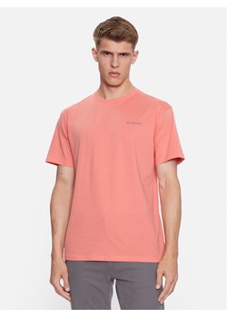 Columbia T-Shirt North Cascades™ Short Sleeve Tee Pomarańczowy Regular Fit ze sklepu MODIVO w kategorii T-shirty męskie - zdjęcie 182614014