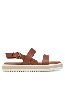 Pollini Sandały SA16483G0MTC0230 Brązowy ze sklepu MODIVO w kategorii Sandały damskie - zdjęcie 182614053