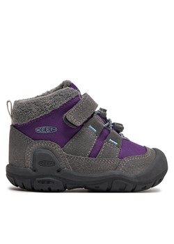 Keen Trekkingi Knotch Chukka 1026741 Szary ze sklepu MODIVO w kategorii Buty zimowe dziecięce - zdjęcie 182614203