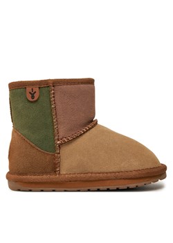 EMU Australia Śniegowce Wallaby Mini Patchwork K13105 Beżowy ze sklepu MODIVO w kategorii Buty zimowe dziecięce - zdjęcie 182614401