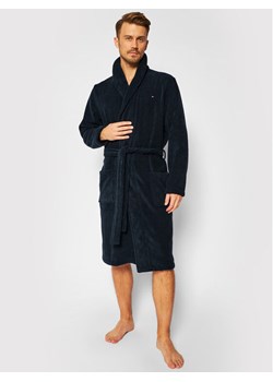 Tommy Hilfiger Szlafrok Icon Bathrobe 2S87905539 Granatowy ze sklepu MODIVO w kategorii Szlafroki męskie - zdjęcie 182614413