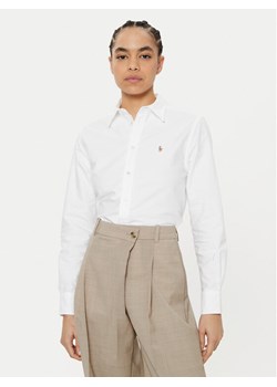 Polo Ralph Lauren Koszula 211970736001 Biały Relaxed Fit ze sklepu MODIVO w kategorii Koszule damskie - zdjęcie 182614430