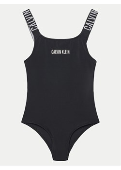 Calvin Klein Swimwear Strój kąpielowy KY0KY00098 Czarny ze sklepu MODIVO w kategorii Stroje kąpielowe - zdjęcie 182614504